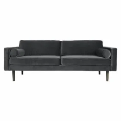 Broste Copenhagen Canapés, Fauteuils|Canapé 3 places Wind en velours |