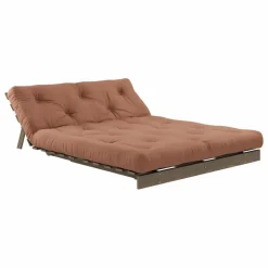 Karup Design Canapé convertible Roots | Brun Outlet
