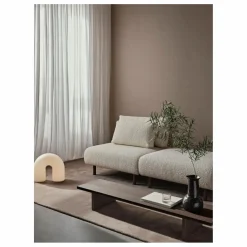Ferm Living Canapé Dase bouclé module centre | Ivoire Sale