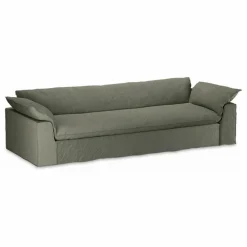 HKliving Canapé en lin 4 places Nomad |