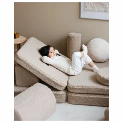 Online Wigiwama Canapé modulable en teddy | Beige