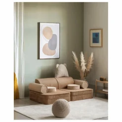 Enfant Wigiwama Chaises Enfant|Canapé modulable en velours côtelé |