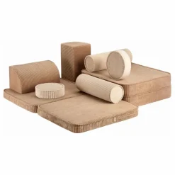 Enfant Wigiwama Chaises Enfant|Canapé modulable en velours côtelé |