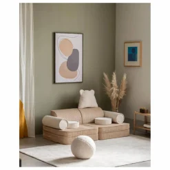 Enfant Wigiwama Chaises Enfant|Canapé modulable en velours côtelé |