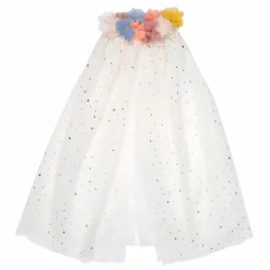 Hot Meri Meri Cape avec collier pompon Multicolore