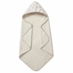 Babyshower Cape de bain Cœurs | Blanc Online