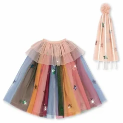 Online Konges Sløjd Cape et baguette Rainbow Multicolore