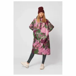 Femme Rainkiss Cape Imperméable Digi Spring Camo | Lilas