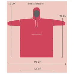 Femme Rainkiss Cape Imperméable Digi Spring Camo | Lilas