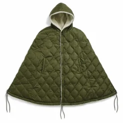 Taion Cape Matelassée Military Unisexe | Vert olive Outlet