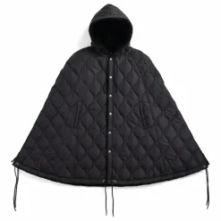Taion Cape Matelassée Military Unisexe | Noir Outlet