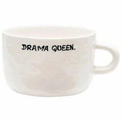 Anna + Nina Cappuccino mug Drama Queen | Ecru