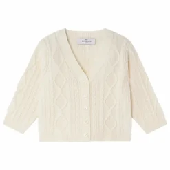 Bompard Pulls, Gilets|Pulls, Gilets|Cardigan à Torsades Cachemire |