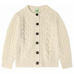 FUB Cardigan Aran Laine de Mérinos | Ecru New