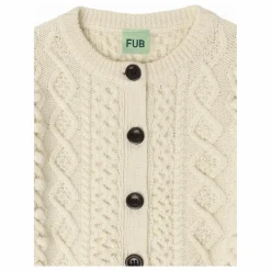 FUB Cardigan Aran Laine de Mérinos | Ecru New