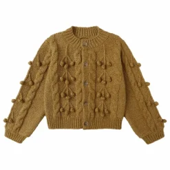 Online Rylee + Cru Cardigan Bobble | Ocre