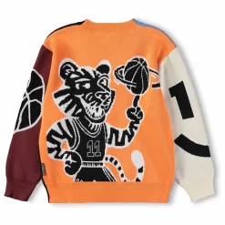 Molo Cardigan Burt Basketball Coton Bio | Noir Best