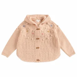 Louise Misha Cardigan Capuche Iona Laine | Rose pâle Hot