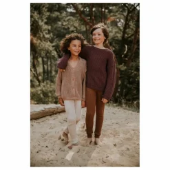 Discount Yuki Cardigan Chunky Coton Bio | Taupe