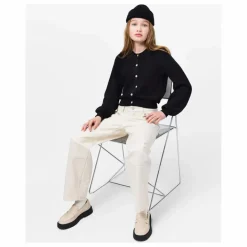 Enfant Molo Cardigan Col Polo Guida Coton Bio |