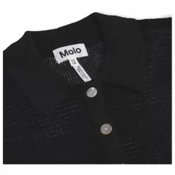 Enfant Molo Cardigan Col Polo Guida Coton Bio |