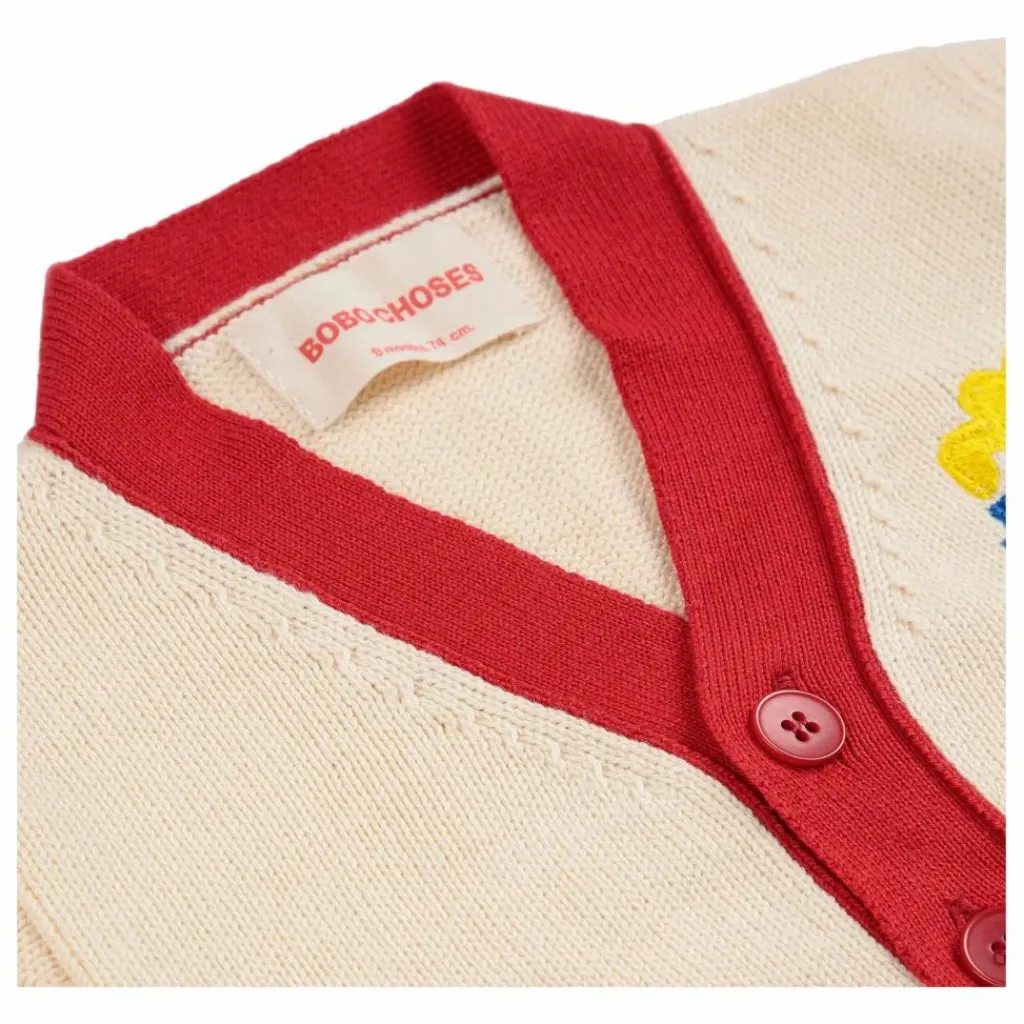 Bobo Choses Pulls, Gilets|Pulls, Gilets|Cardigan Colorblock Train Coton Bio |