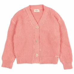 Best Búho Cardigan Coton Bio | Corail