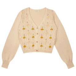 the new society Cardigan Coton Bio Gia | Beige Outlet