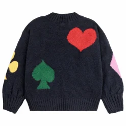 Enfant Bobo Choses Cardigan Cœur Laine |