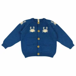Enfant Bayiri Pulls, Gilets|Pulls, Gilets|Cardigan Dancing Crabs Mérinos |