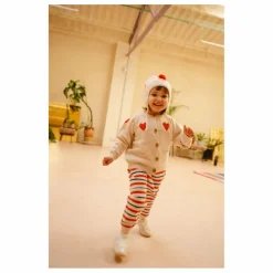 Enfant Bayiri Pulls, Gilets|Pulls, Gilets|Cardigan Dancing Hearts Mérinos |