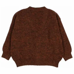 Búho Cardigan Fibres Recyclées | Marron Best
