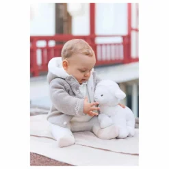 Tartine et Chocolat Cardigan Fourré | Grège Discount