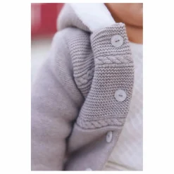 Tartine et Chocolat Cardigan Fourré | Grège Discount