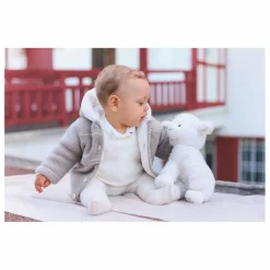 Tartine et Chocolat Cardigan Fourré | Grège Discount