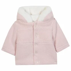 New Tartine et Chocolat Cardigan Fourré | Rose pâle