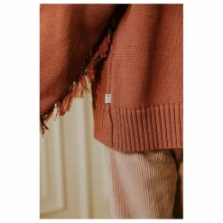 New Yuki Cardigan Franges Coton Bio | Terracotta