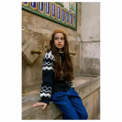 Hot C'era Una Volta Cardigan Jacqueline | Bleu marine