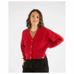 Matona Cardigan Laine | Rouge New