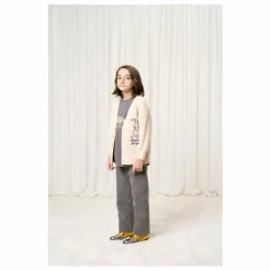 Sale Maison Mangostan Cardigan Lapin Brodé | Crème