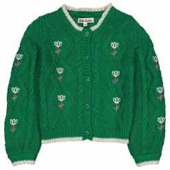 Clearance Hello Simone Cardigan Lison | Vert