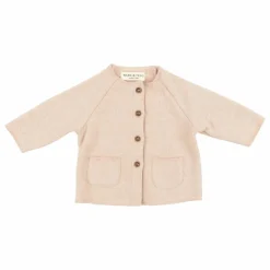 Clearance Babe & Tess Cardigan Long | Rose pêche
