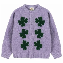 Hot Jelly Mallow Cardigan Lucky Clover | Violet