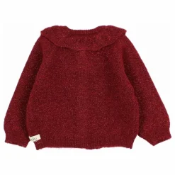 Discount Búho Cardigan Lurex | Bordeaux