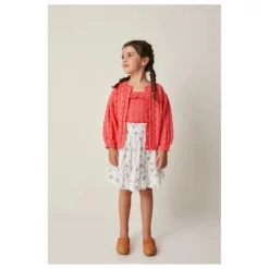 Enfant Tocoto Vintage Cardigan Maille Fleurs |