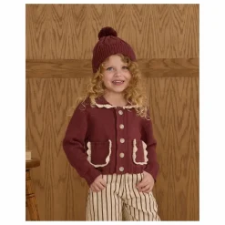 Best Rylee + Cru Cardigan Maille Mini | Bordeaux