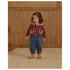 Best Rylee + Cru Cardigan Maille Mini | Bordeaux