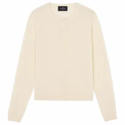 Femme Bompard Cardigan Manches Boutonnées Cachemire |