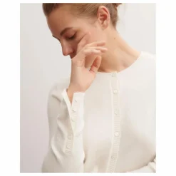 Femme Bompard Cardigan Manches Boutonnées Cachemire |