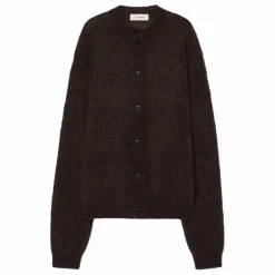 Outlet Pomandère Cardigan Mohair | Vert kaki
